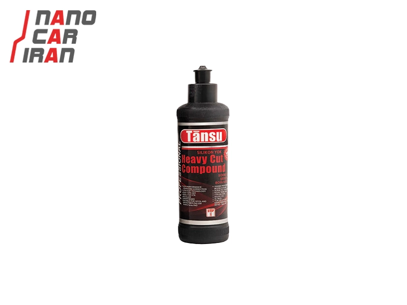 پولیش خیلی زبر ۲۵۰ میلی‌ لیتری تانسو Tansu Heavy Cut Polish 250ml